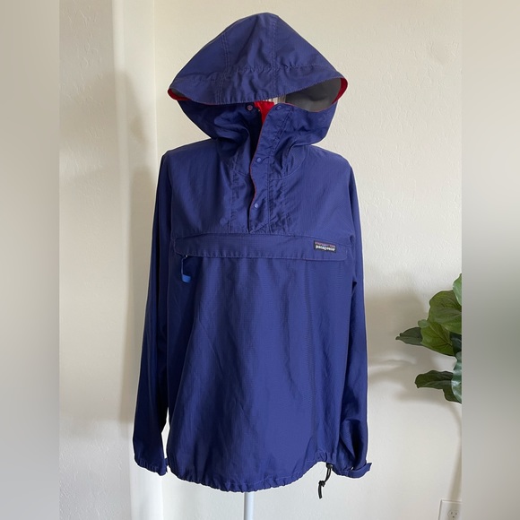 Vintage Patagonia Hooded Windbreaker Jacket Size Medium - Picture 2 of 16